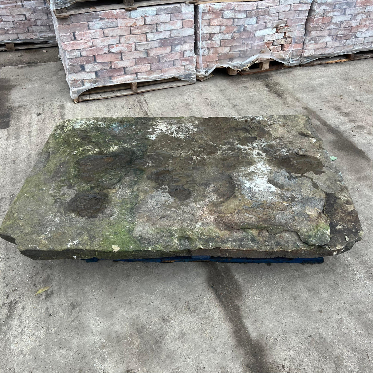 Reclaimed Stone Fire Place Hearth / Slab / Step - Reclaimed Brick Company