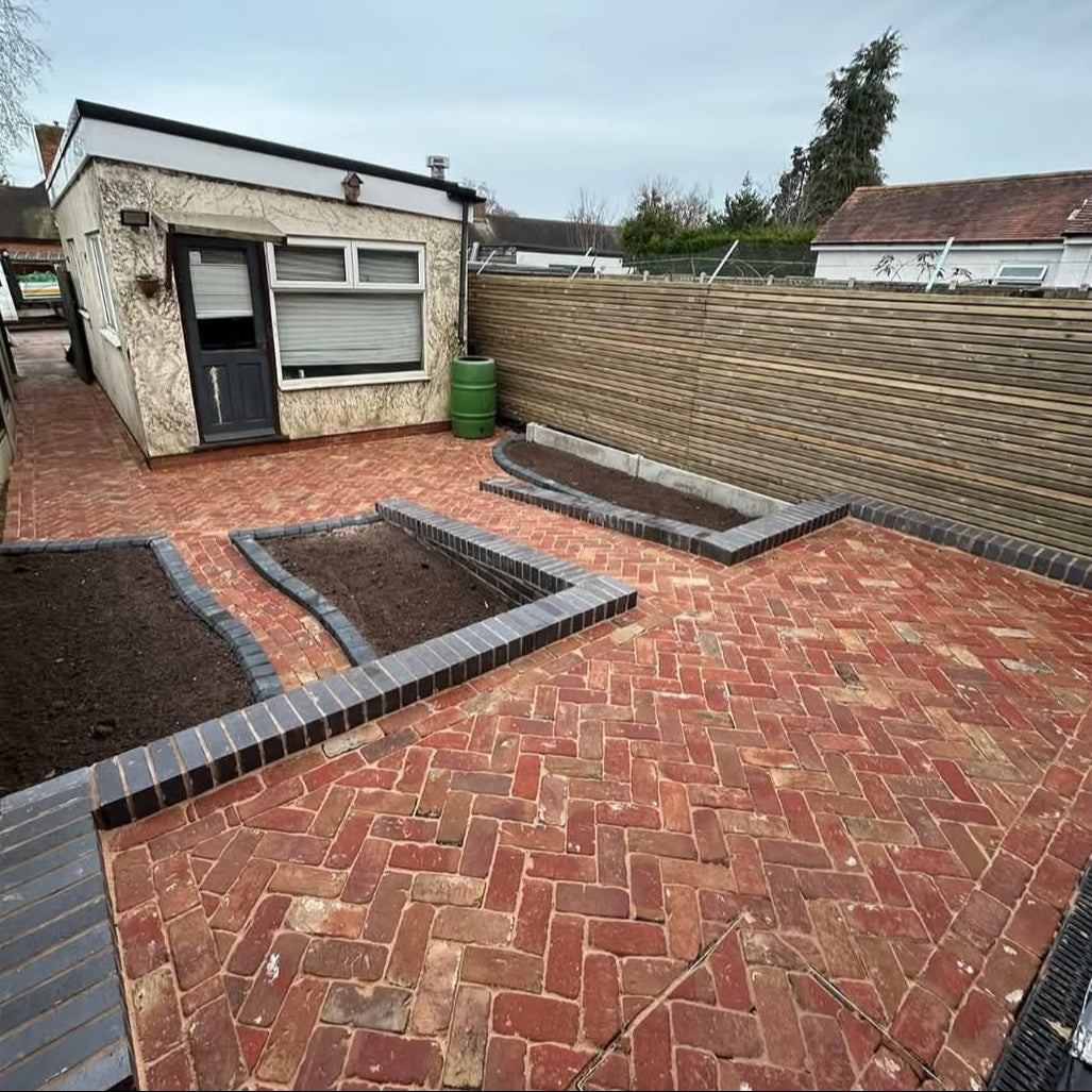 Farmhouse Rustic Clay Brick Pavers
