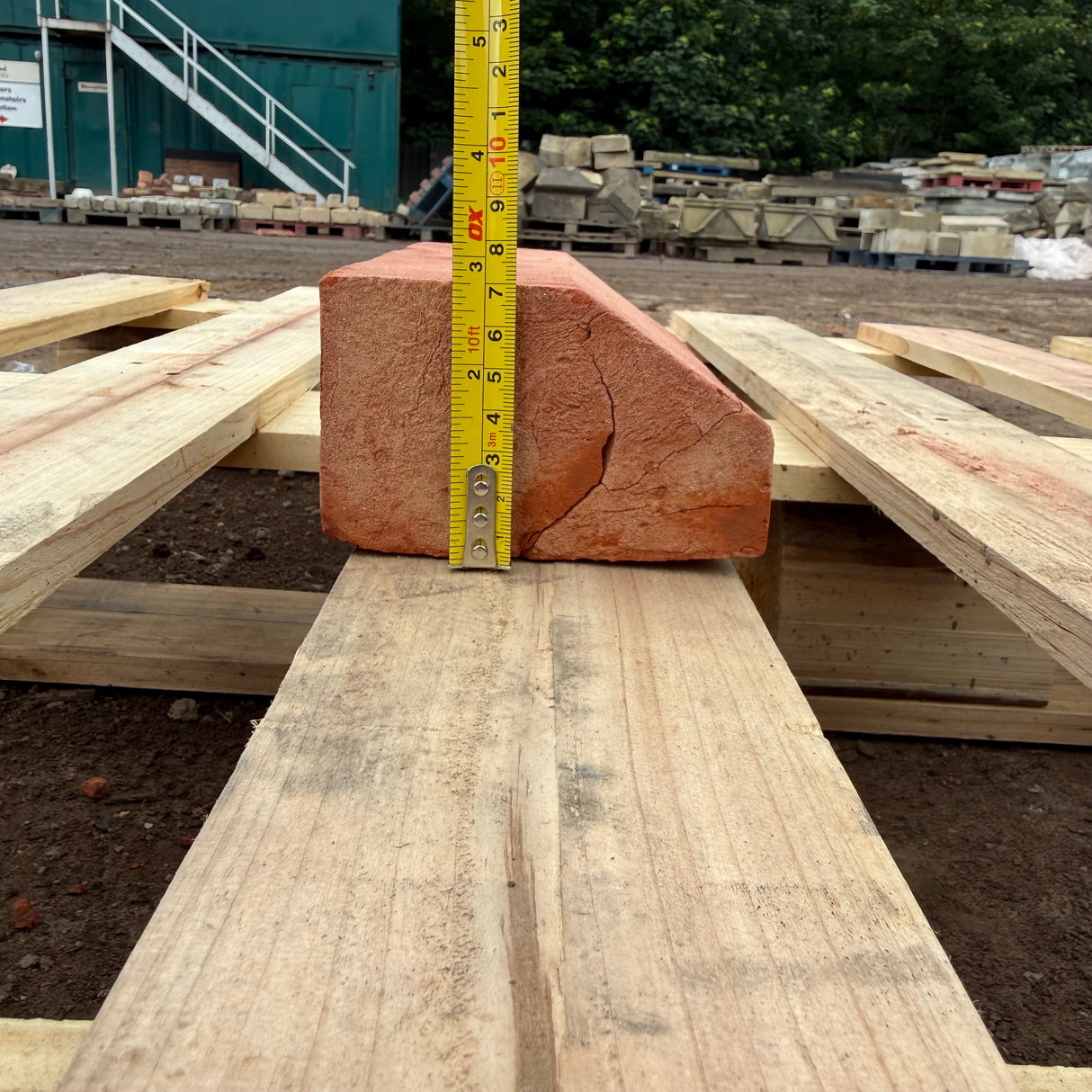 Handmade Red Plinth Brick