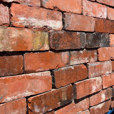 80mm Reclaimed Imperial Bricks | Pack of 250 Bricks | Free Delivery - Reclaimed Brick Company