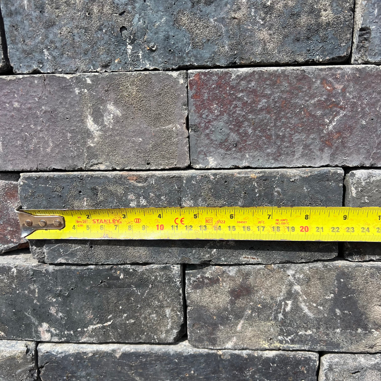 Reclaimed 68mm Imperial Staffordshire Blue Bricks