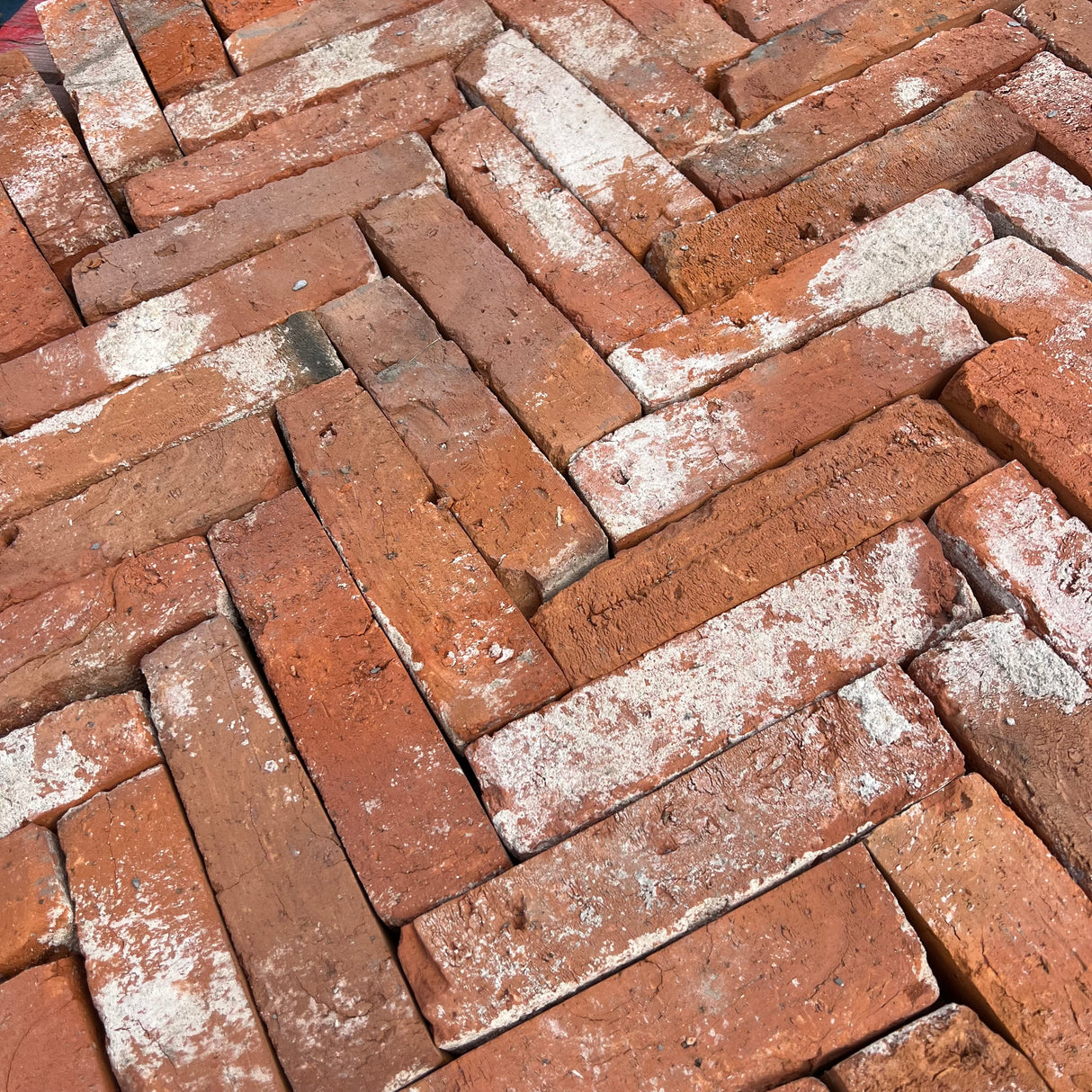 Reclaimed Orange Stacker Pavers