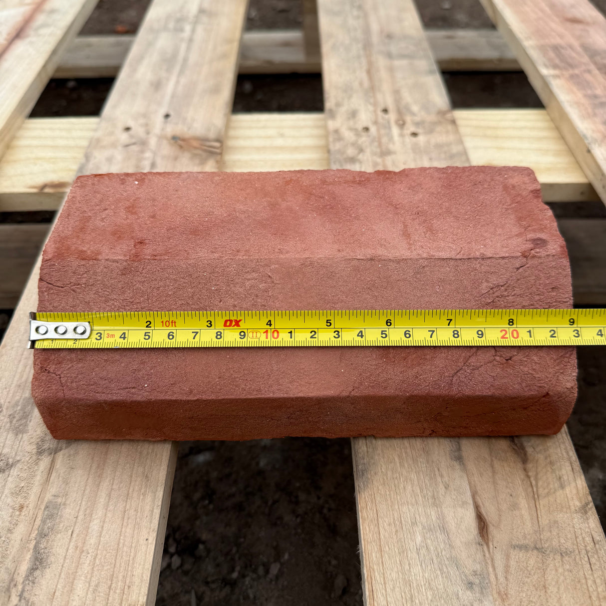 Handmade Red Plinth Brick