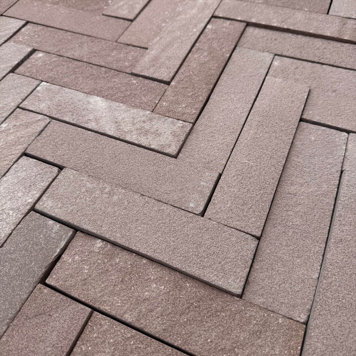 Red Sandstone Stackers - 200mm x 50mm x 40mm - Per SQM