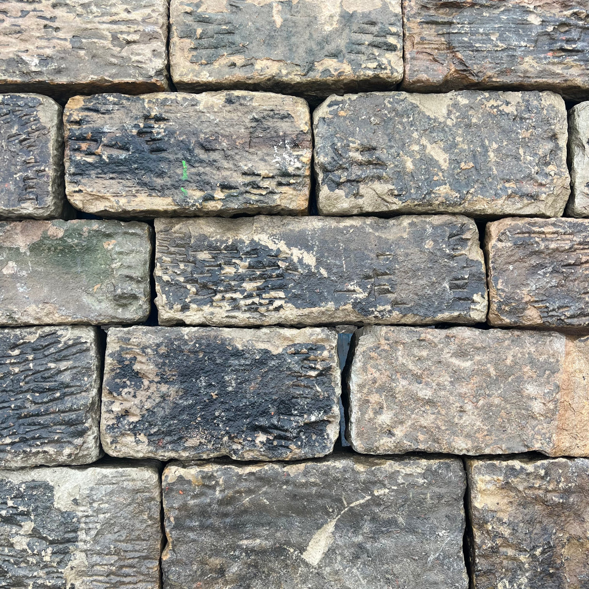 Reclaimed Punch Face Stone - Per SQM