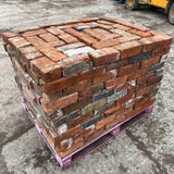 Reclaimed 3 inch Victorian Handmade Imperial Bricks | Pack of 250 Bricks | Free Delivery - Reclaimed Brick Company