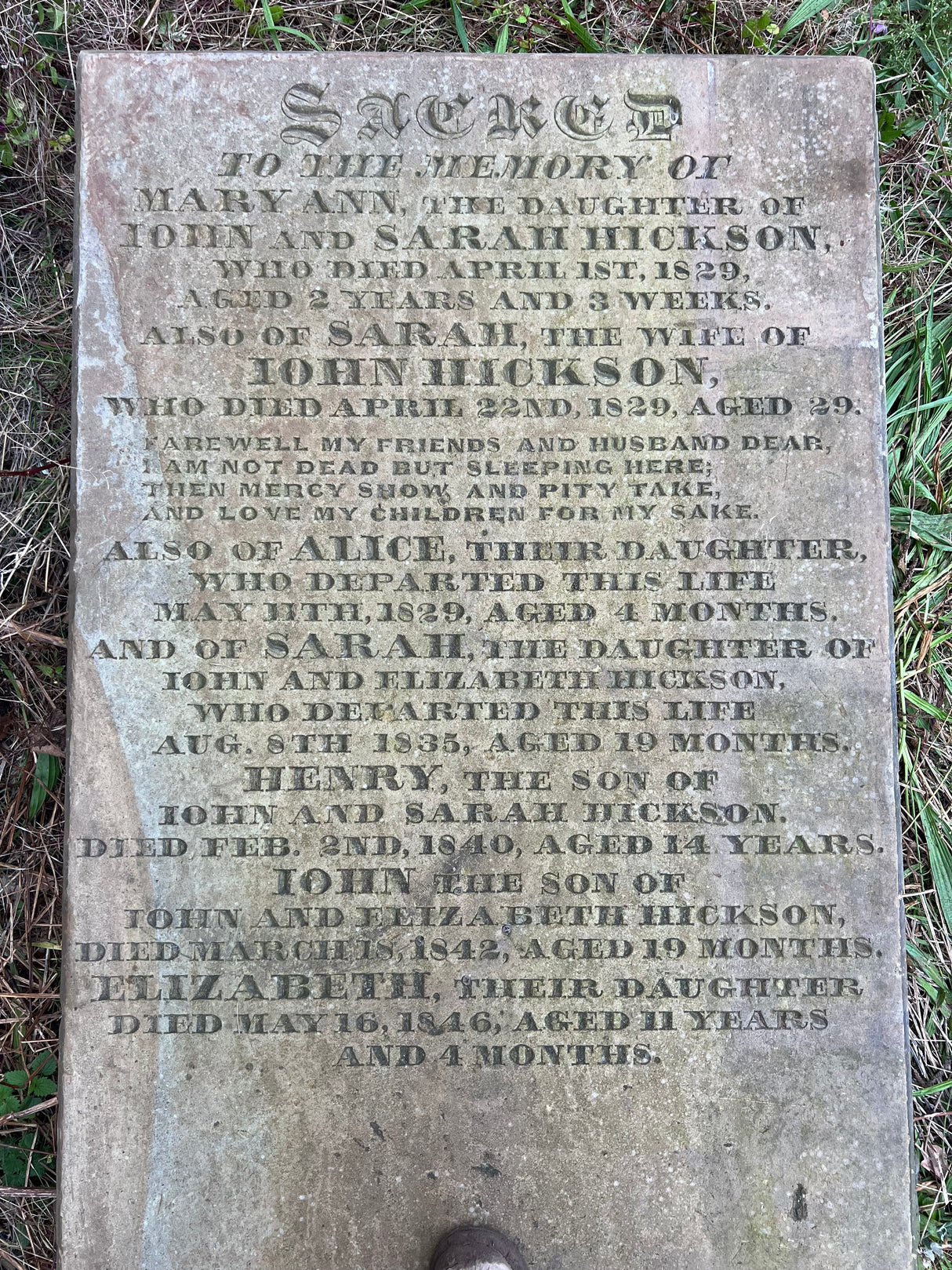 Reclaimed ledger Stone