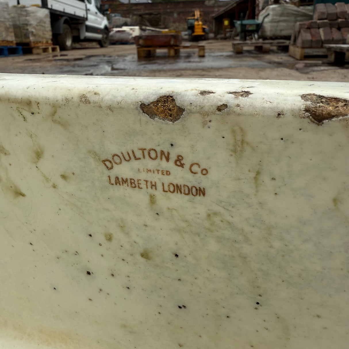 Reclaimed White Belfast Sink