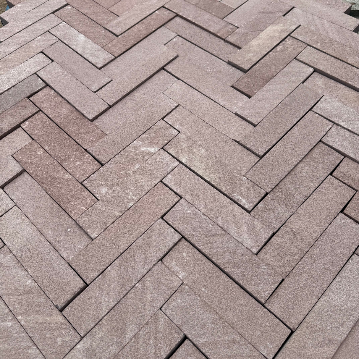 Red Sandstone Stackers - 200mm x 50mm x 40mm - Per SQM