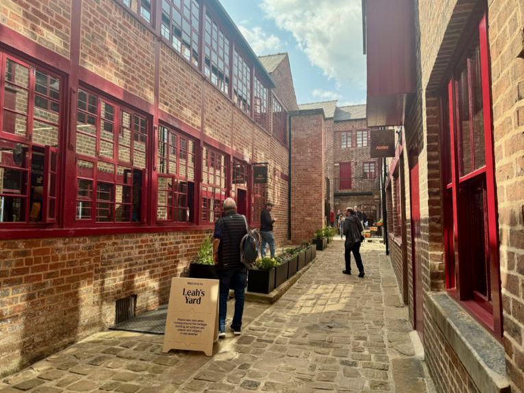 Bricks & Cobbles supplied to Sheffield Heart in The City 2 Project at Leah's Yard
