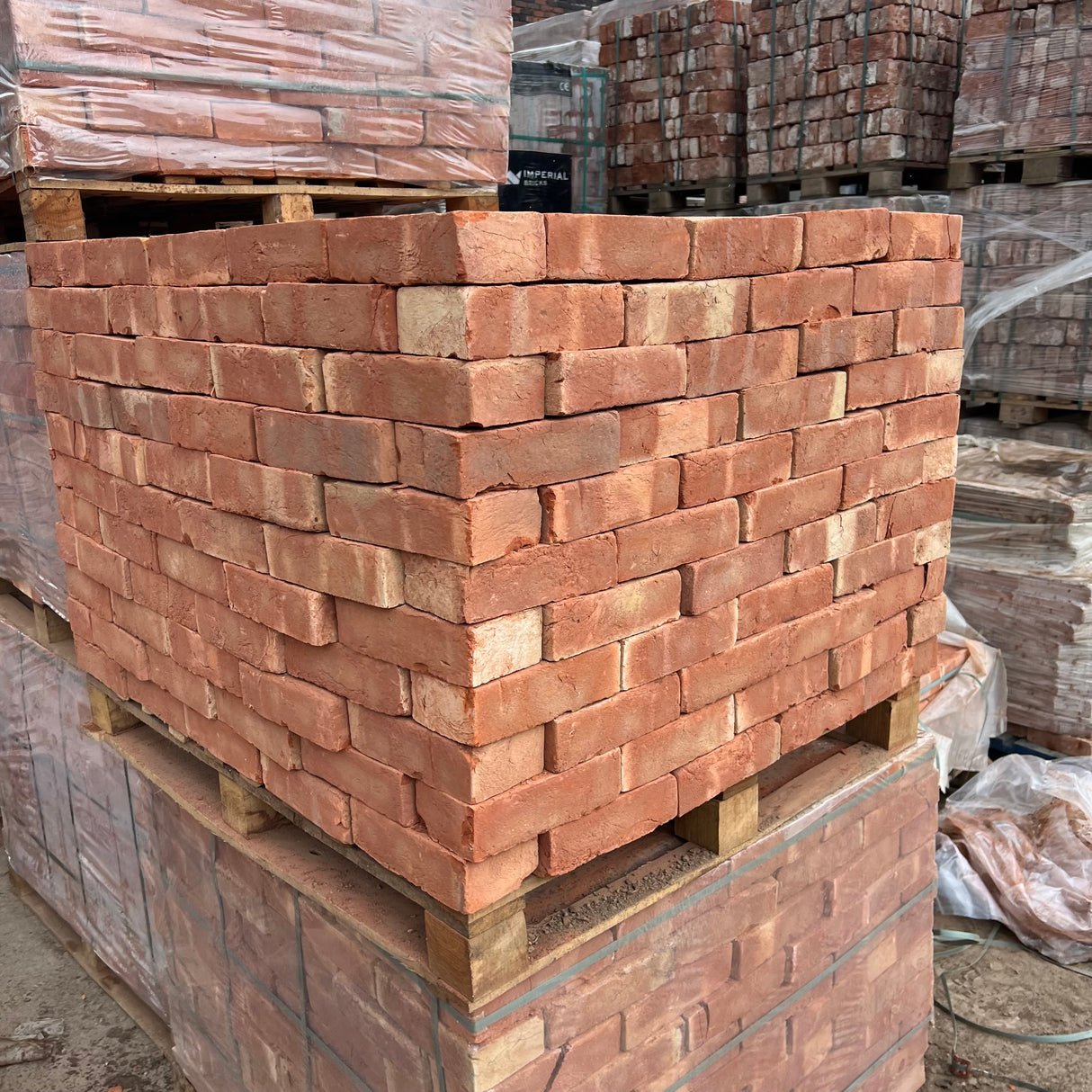 Heritage 68mm Red Handmade Brick | Pack of 320 Bricks | Free Delivery