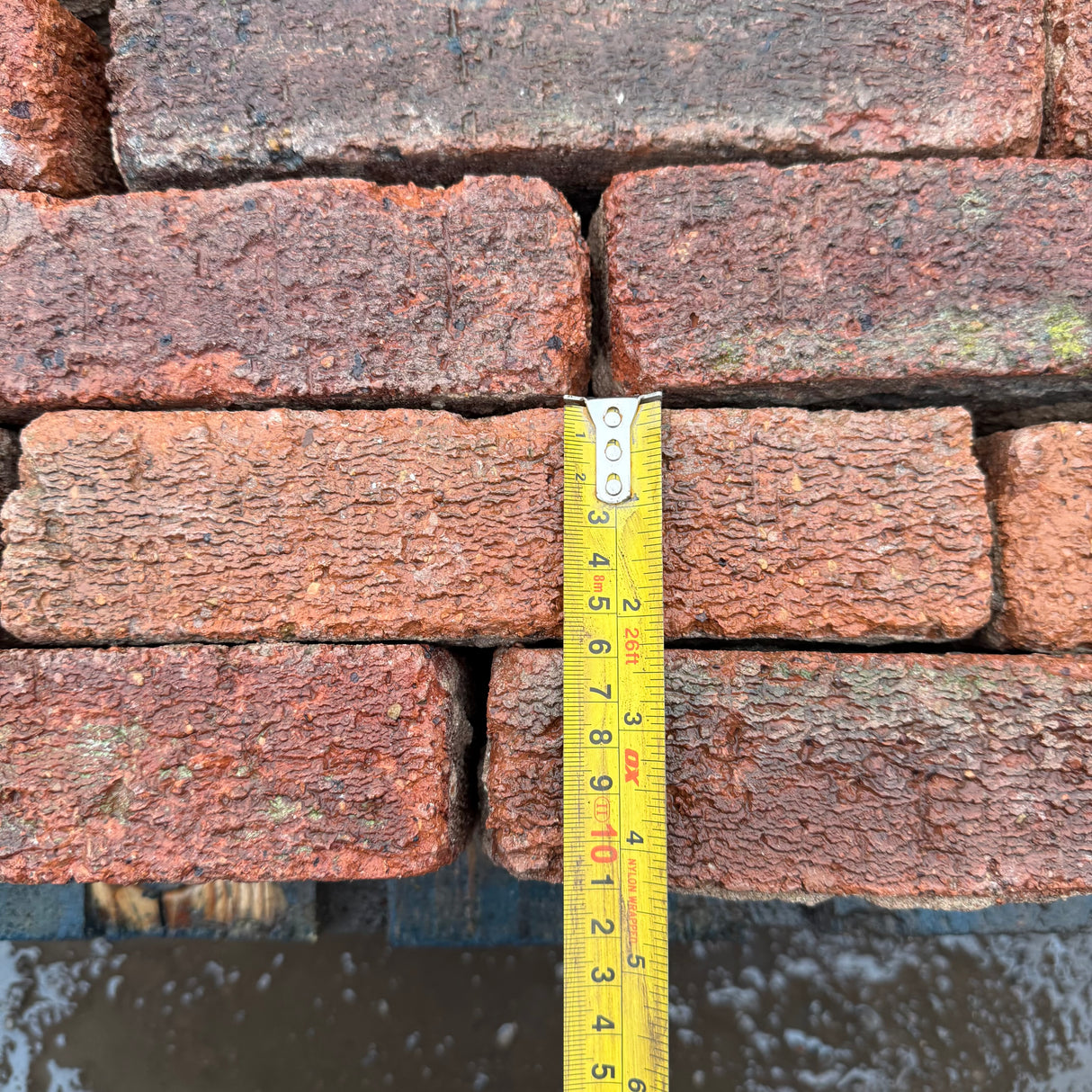 Reclaimed 55mm Rustic Bricks | Pack of 250 Bricks | Free Delivery