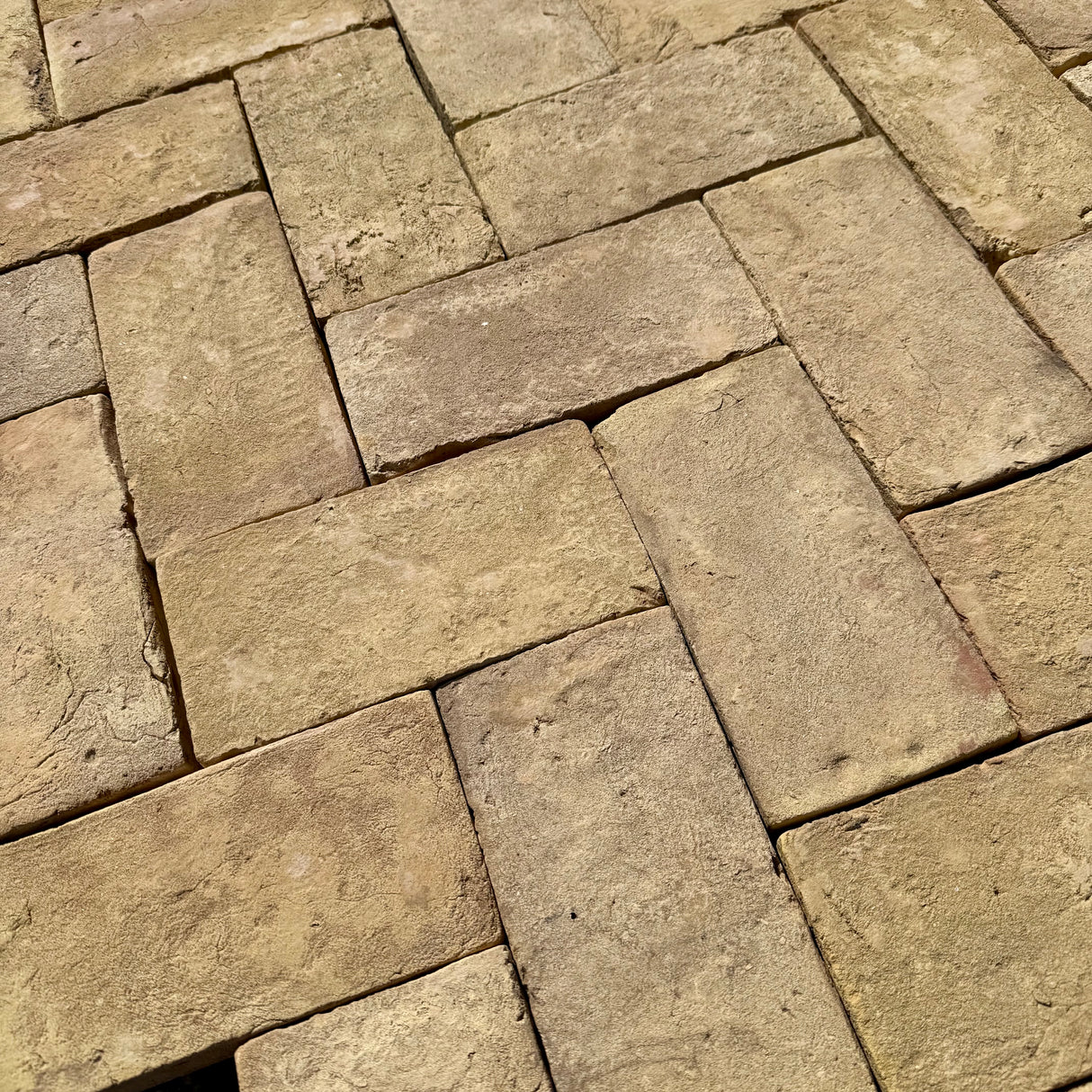 London Yellow Clay Brick Pavers | Pack of 500 Pavers | Free Delivery