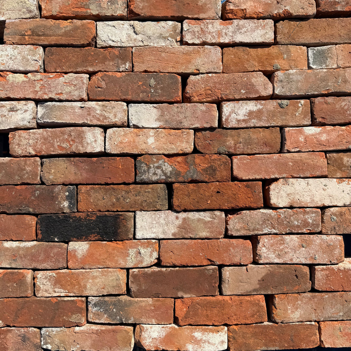 Reclaimed 2 1/2” Farmhouse Handmade Bricks | Pack of 250 Bricks | Free Delivery
