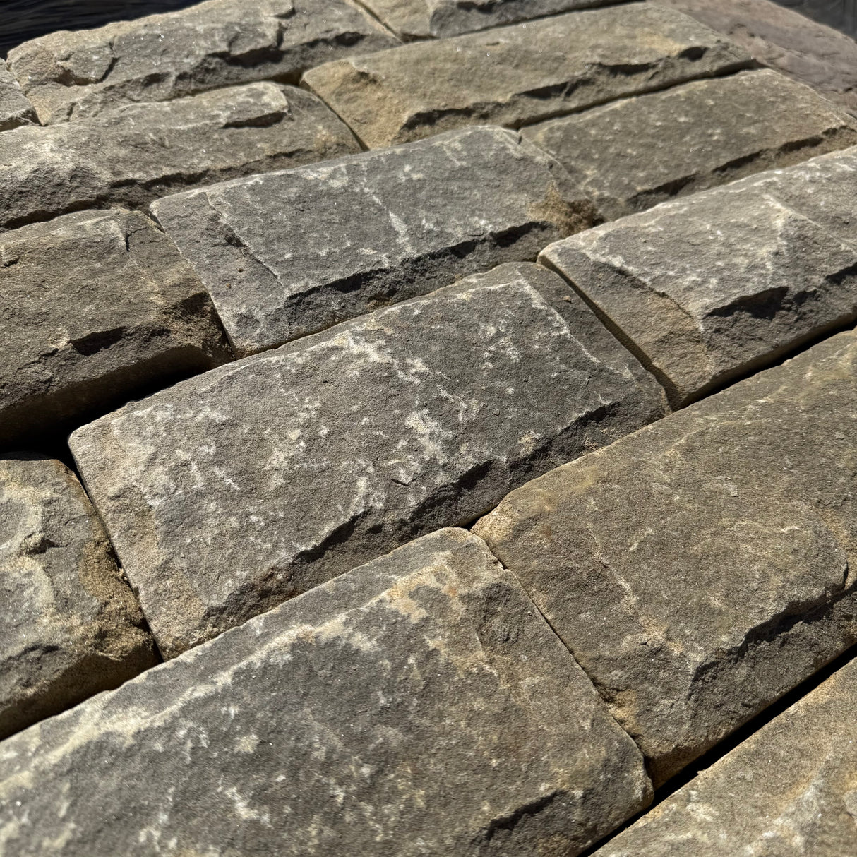 140mm Britannia Weathered Pitched Building Stone - Per SQM