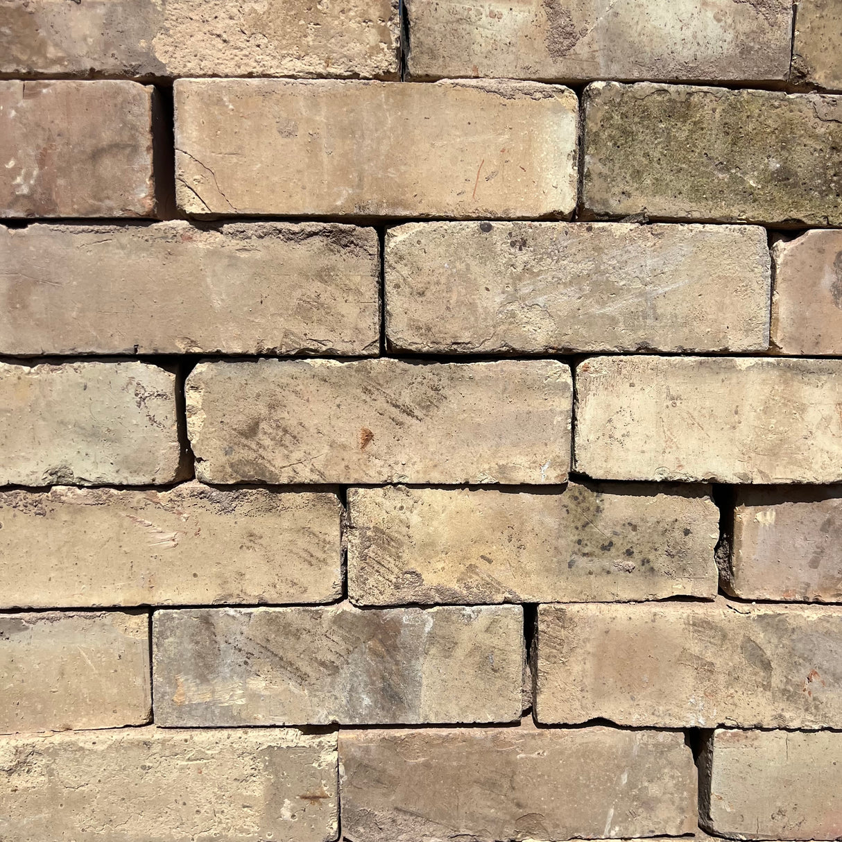 Reclaimed 73mm White Gault Bricks | Pack of 250 | Free Delivery
