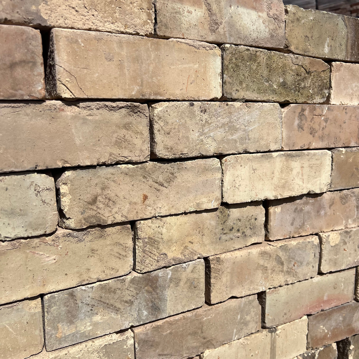 Reclaimed 73mm White Gault Bricks | Pack of 250 | Free Delivery