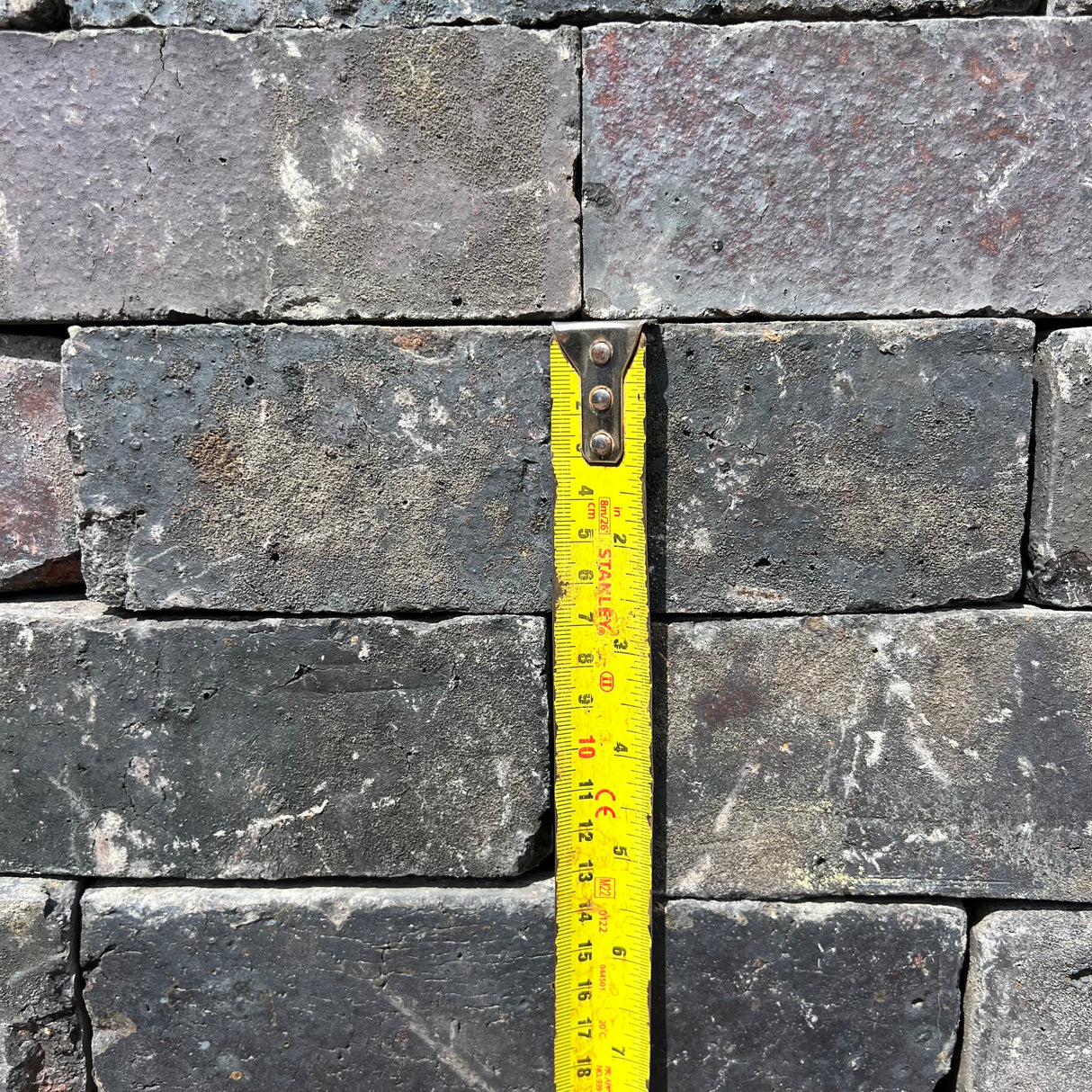 Reclaimed 68mm Imperial Staffordshire Blue Bricks