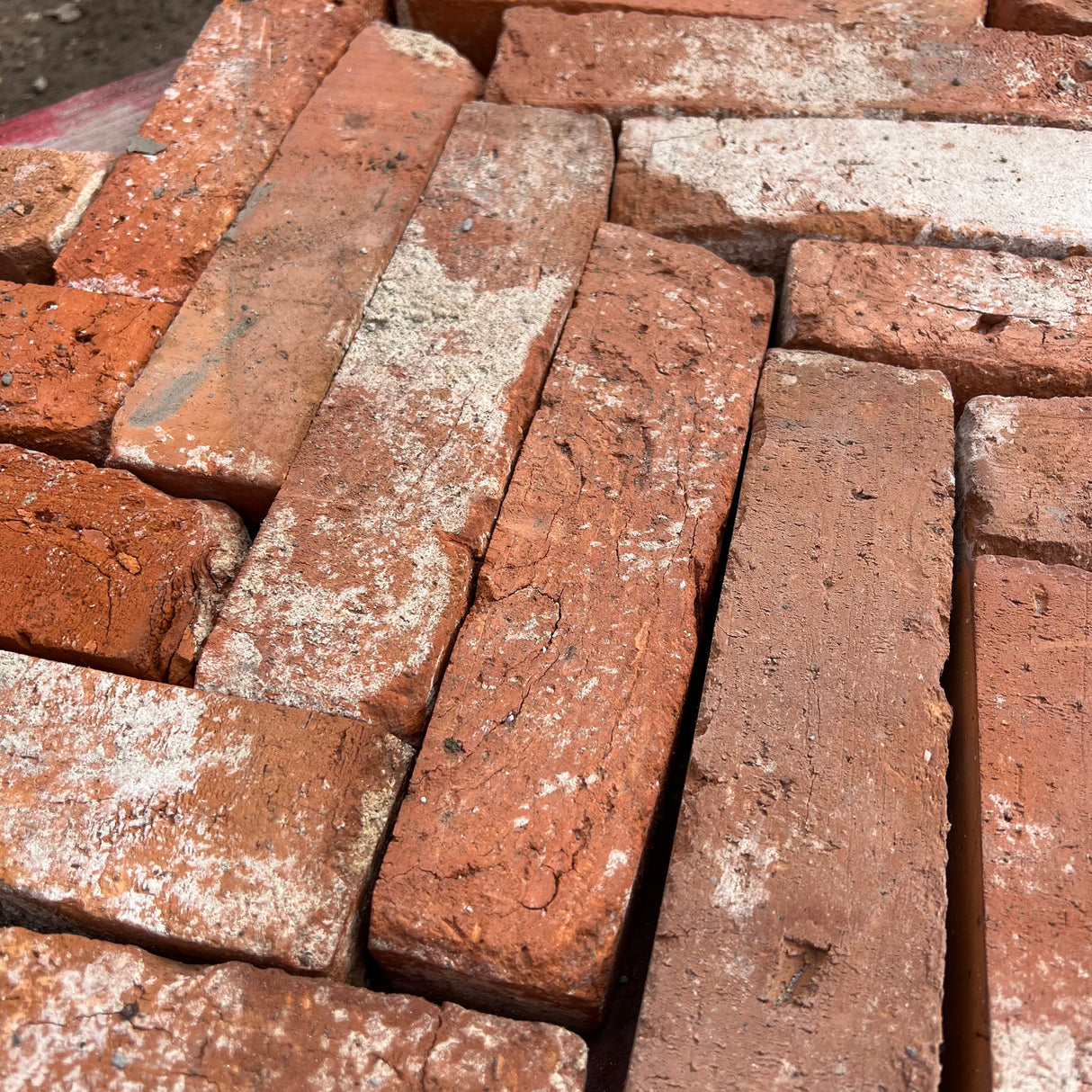 Reclaimed Orange Stacker Pavers
