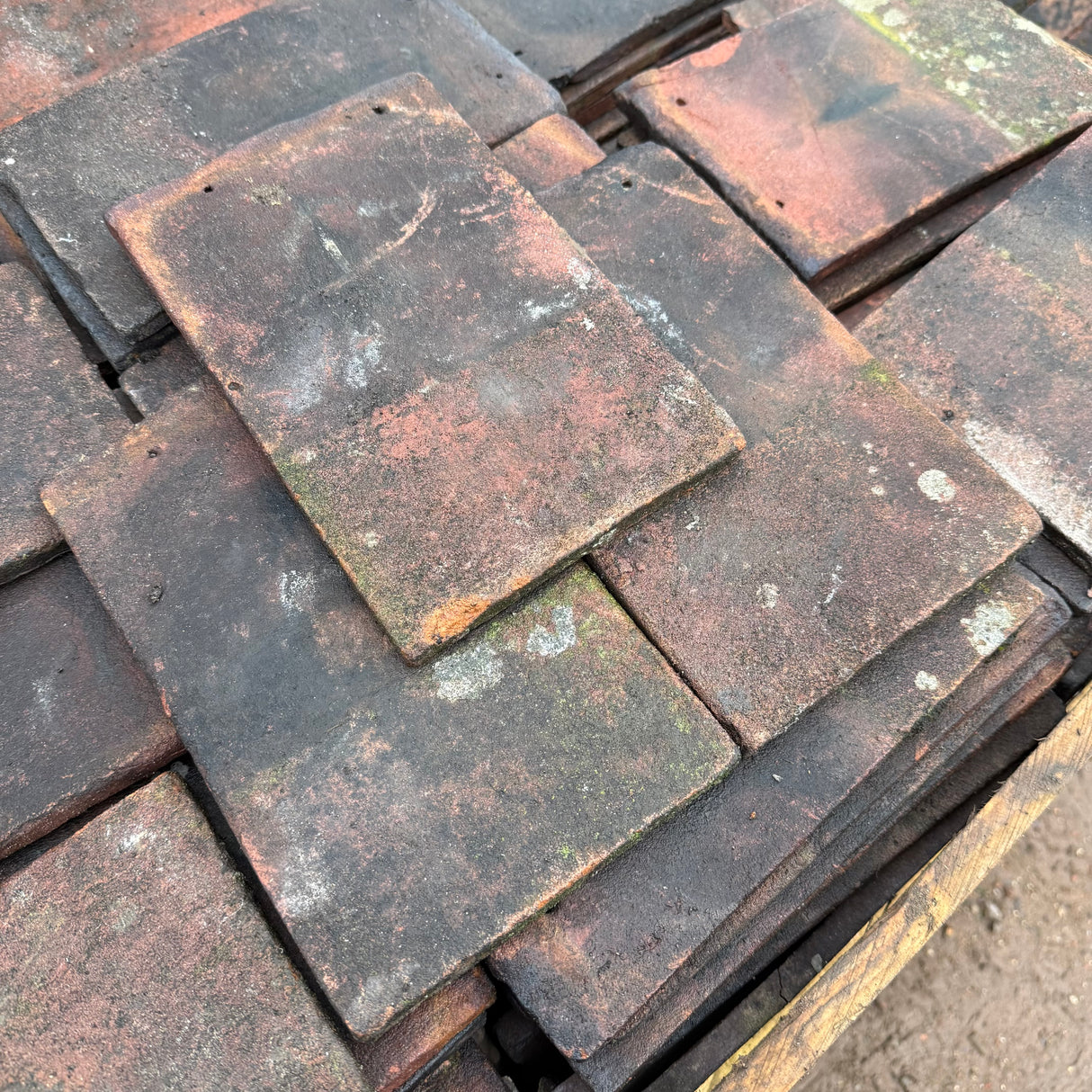 Reclaimed Handmade Clay Roof Tiles
