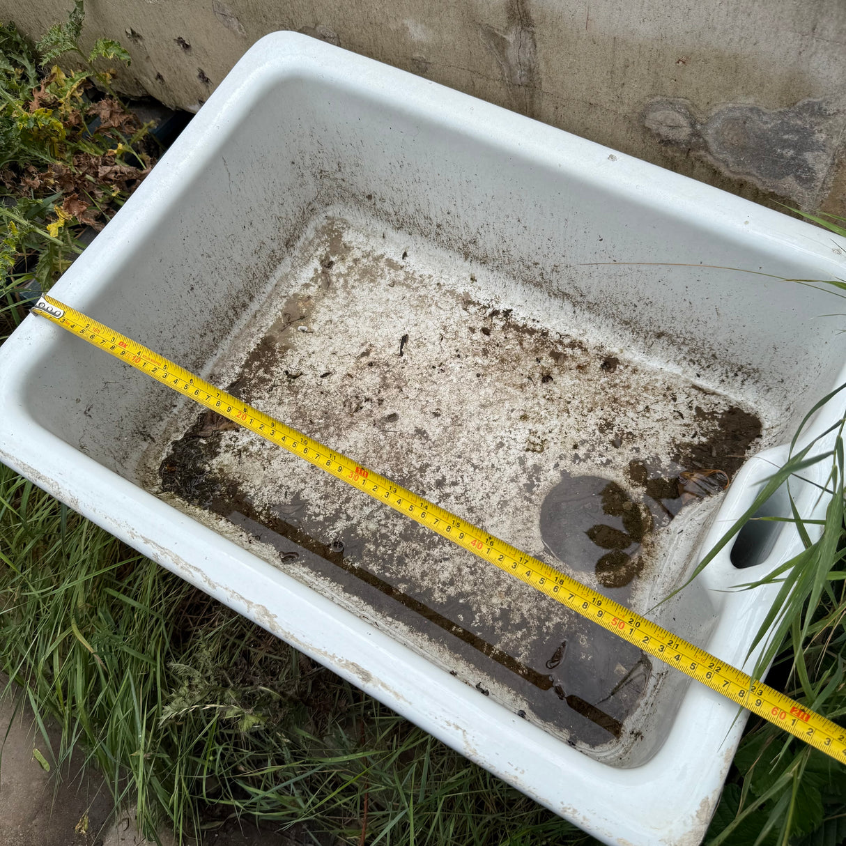Reclaimed White Ceramic Belfast Sink
