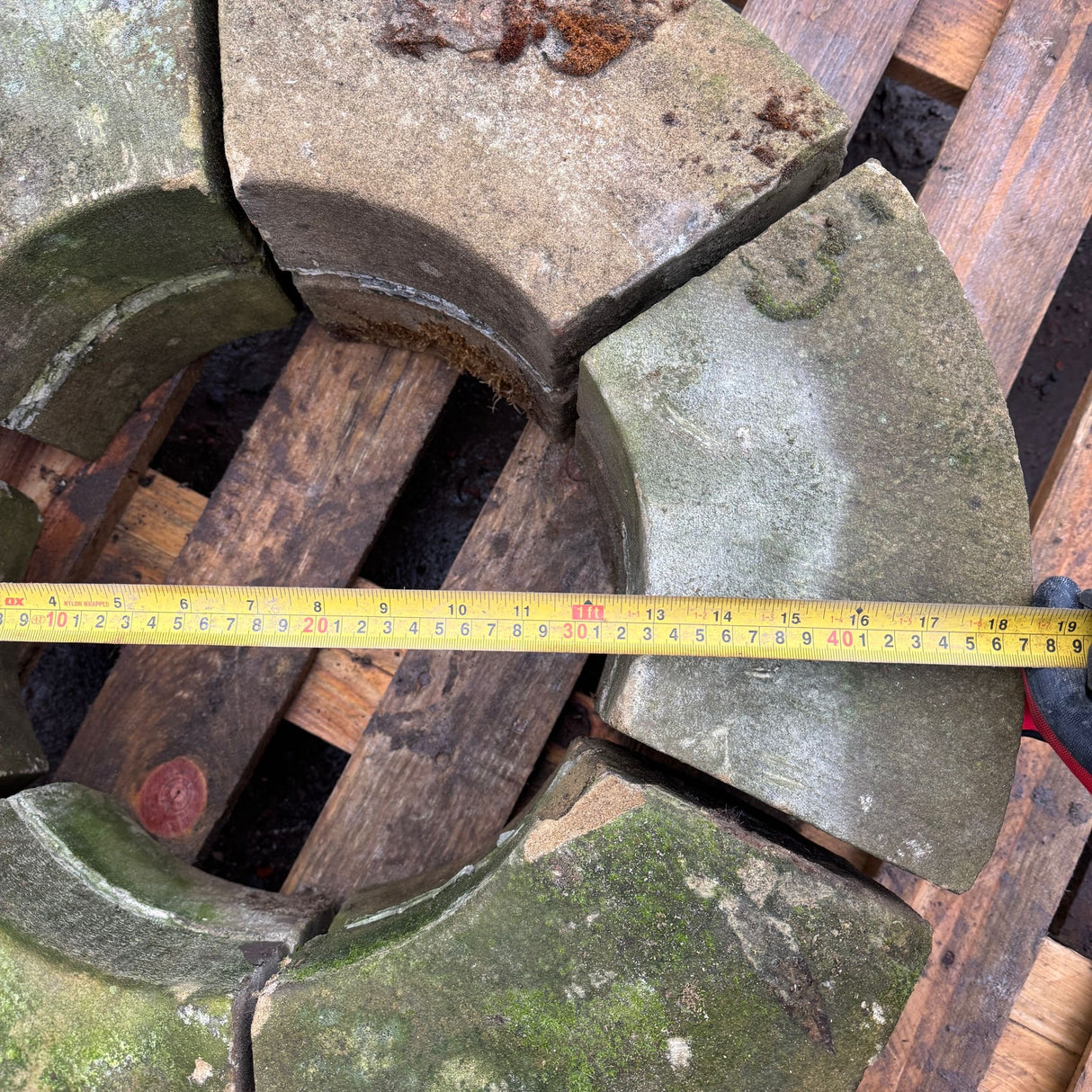 Reclaimed Stone Circle Window