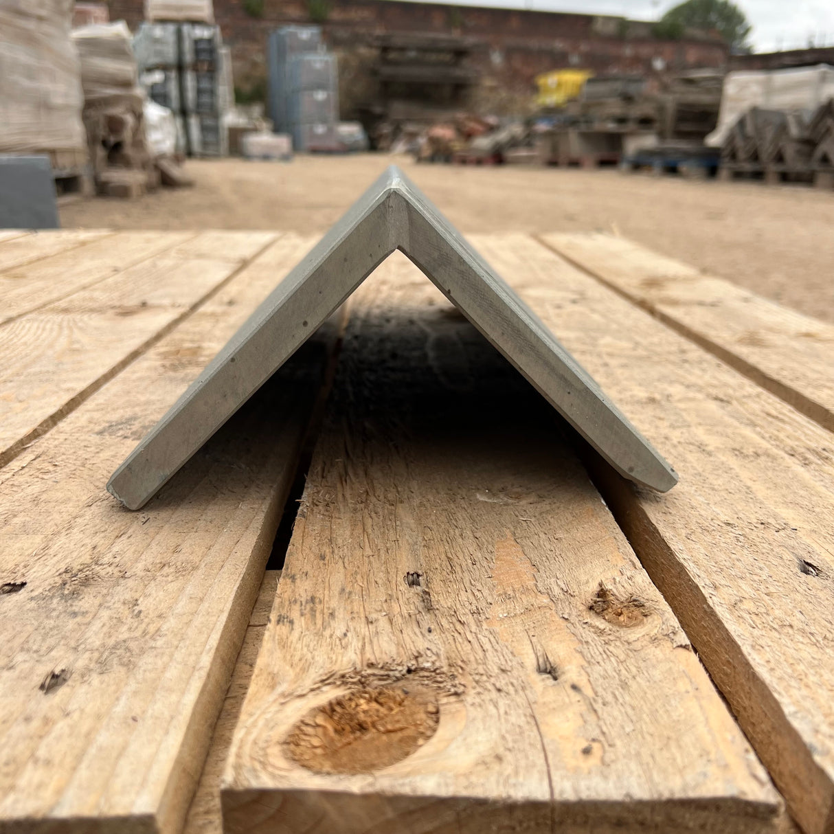 New Brazilian Slate Roof Ridge Tile - 90 Degree