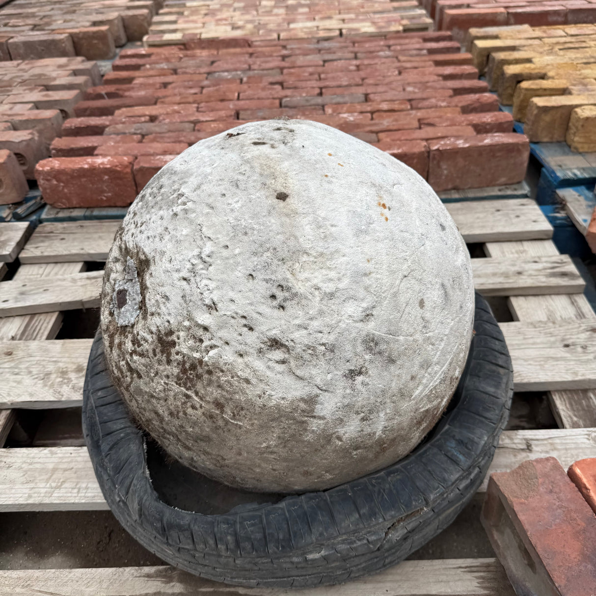 Reclaimed Stone Ball
