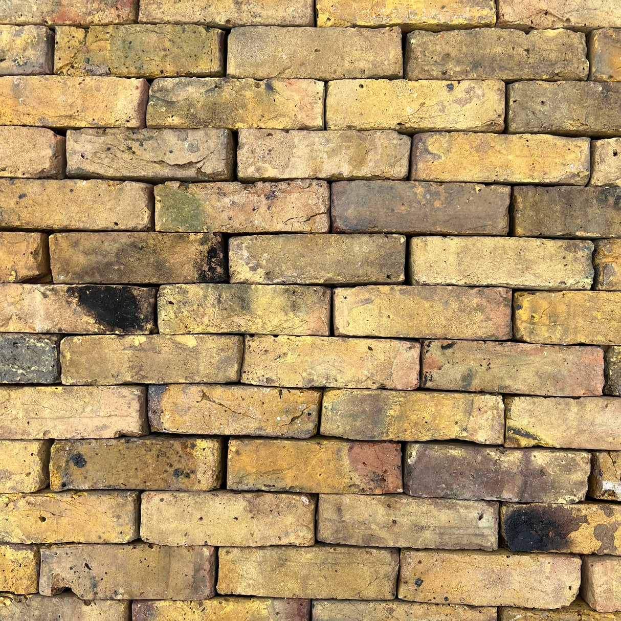 Genuine Reclaimed London Yellow Stock Handmade Bricks | Pack of 250 Bricks | Free Delivery