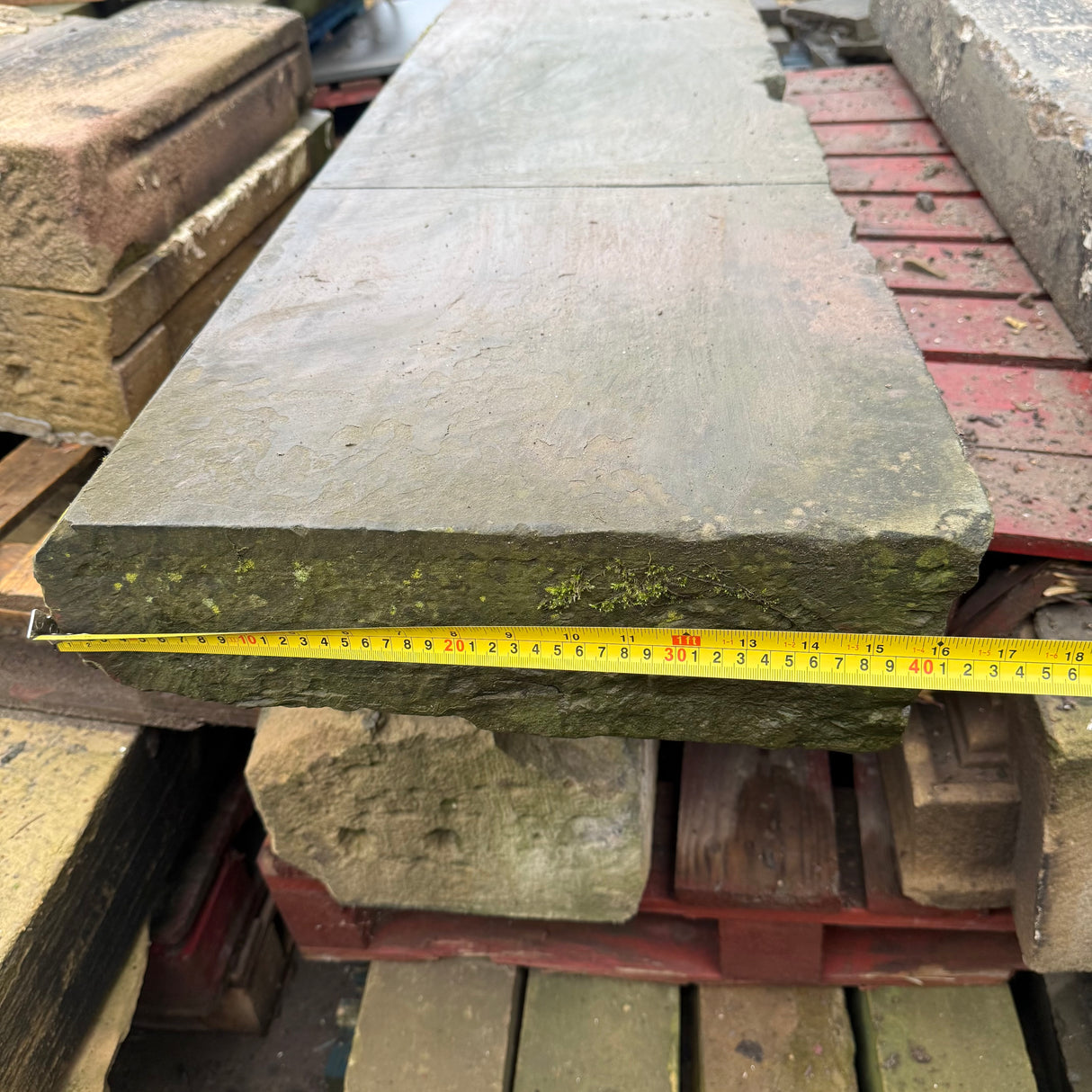 Reclaimed Stone Step