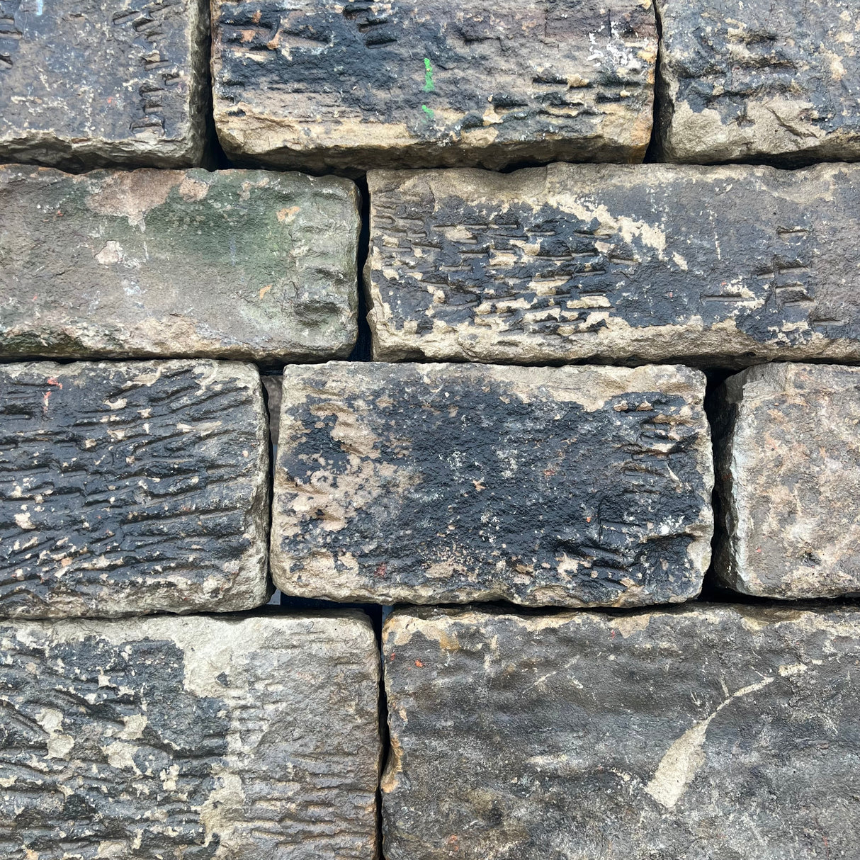 Reclaimed Punch Face Stone - Per SQM