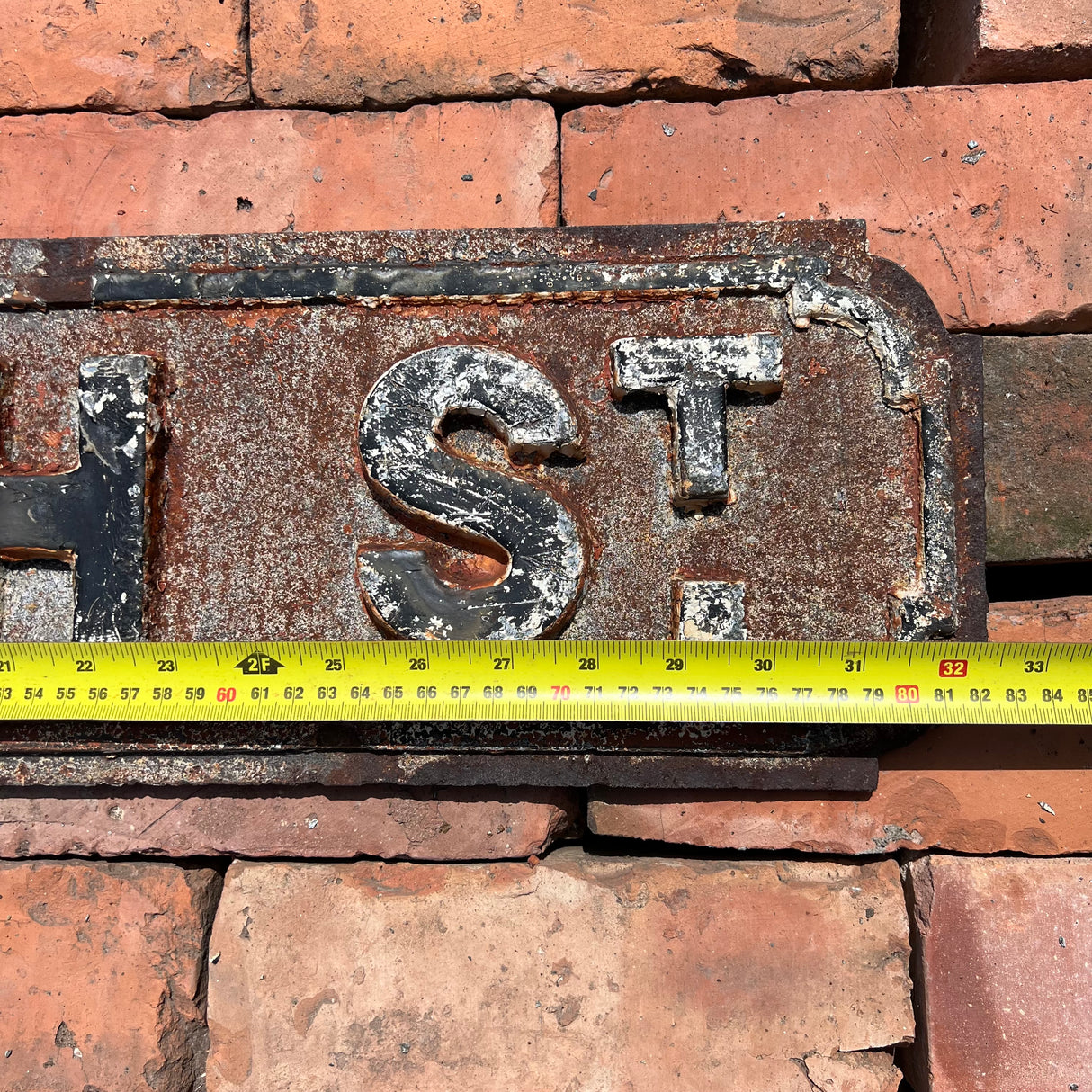 Original Cast Iron ‘Church St’ Street Sign