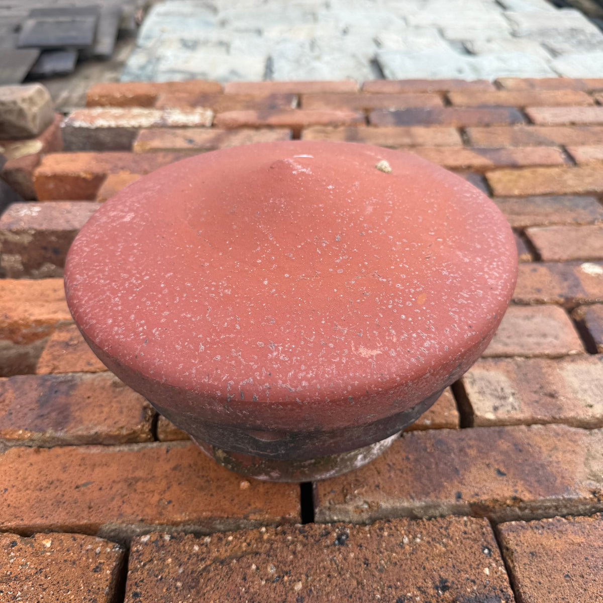 Reclaimed Chimney Cowl Terracotta Red