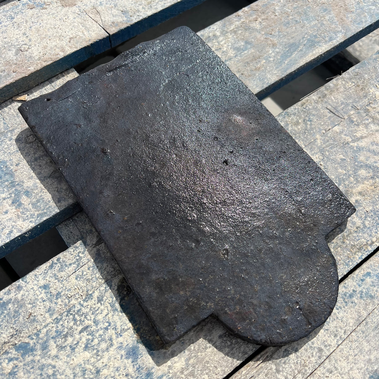 Reclaimed Staffordshire Blue Club Roof Tile