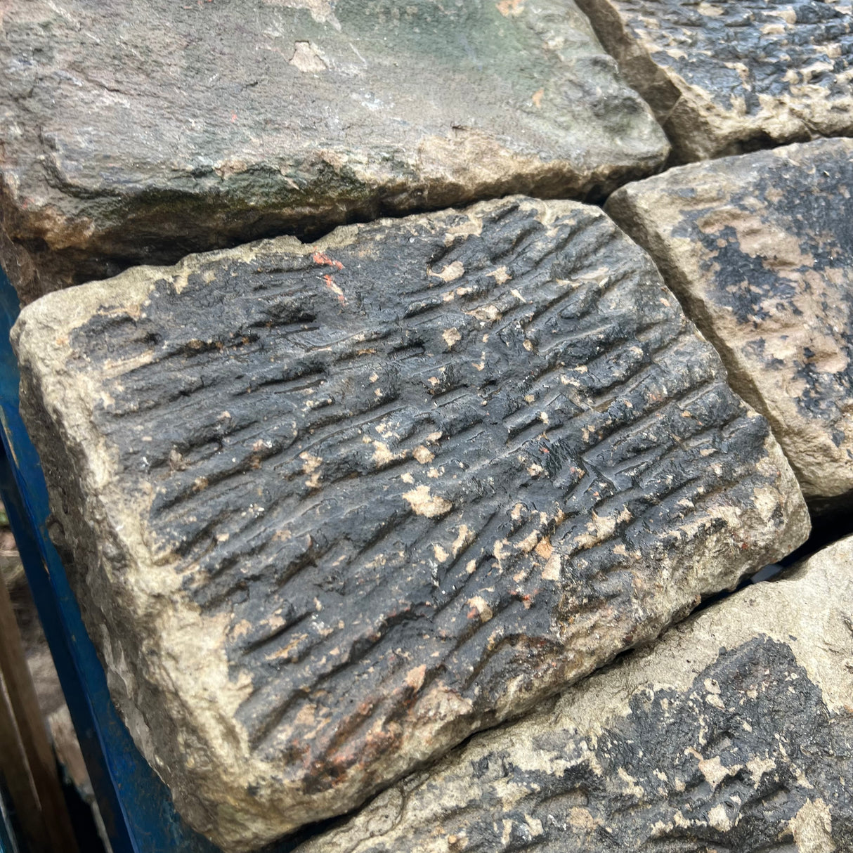 Reclaimed Punch Face Stone - Per SQM