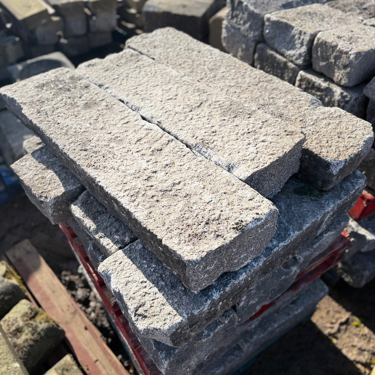 Reclaimed 12” x 6” Granite Kerbs