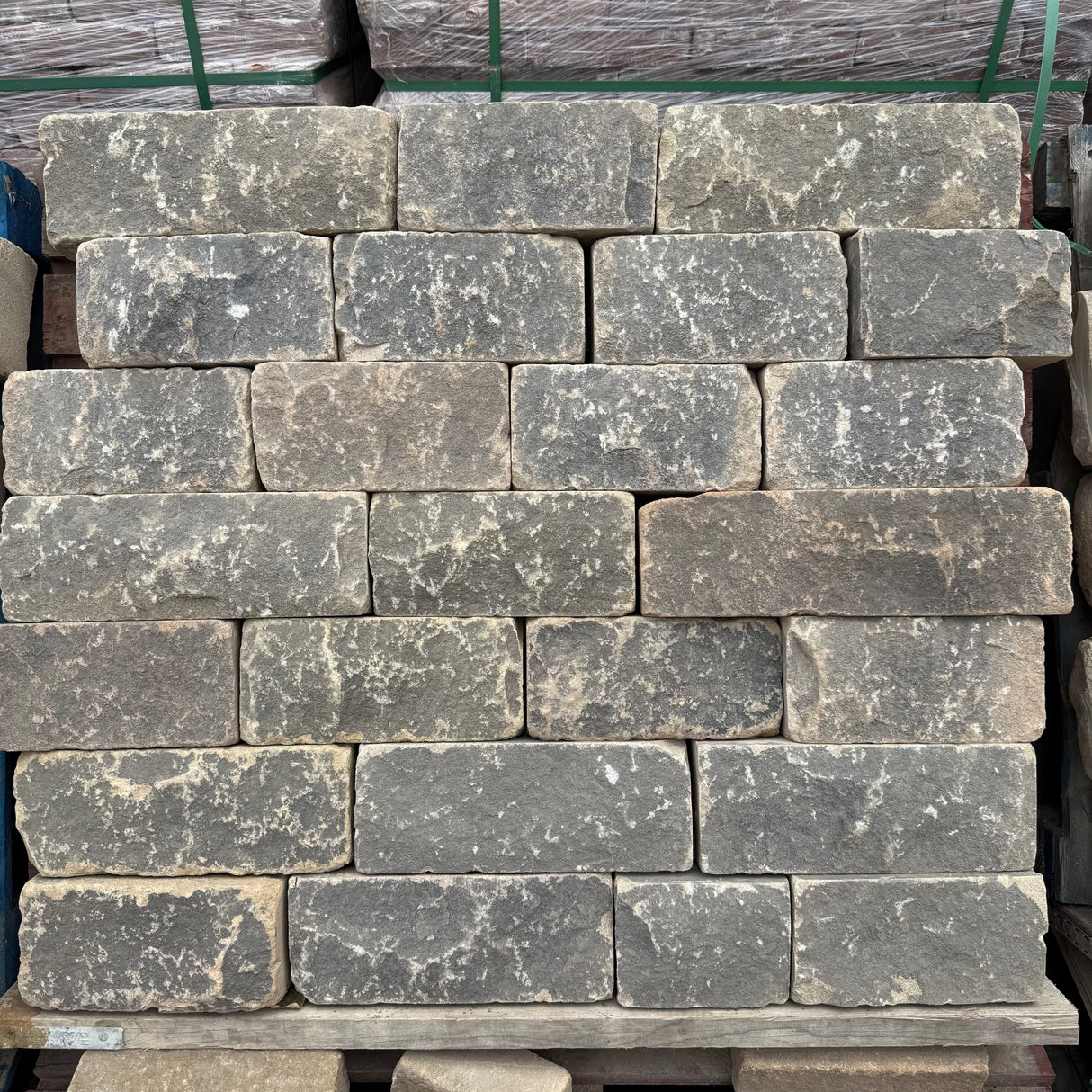 140mm Britannia Weathered Sandstone Building Stone - Per SQM