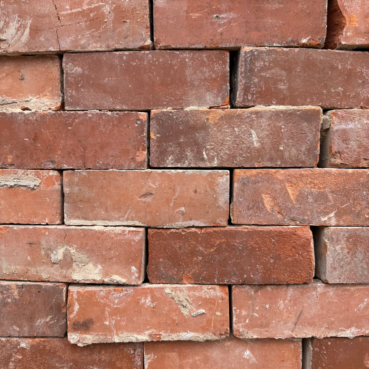 Reclaimed Orange Pressed Facing Brick | Pack of 250 Bricks | Free Delivery