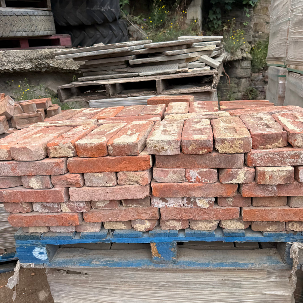 Reclaimed 2” Handmade Bricks - Job Lot of 210 Bricks