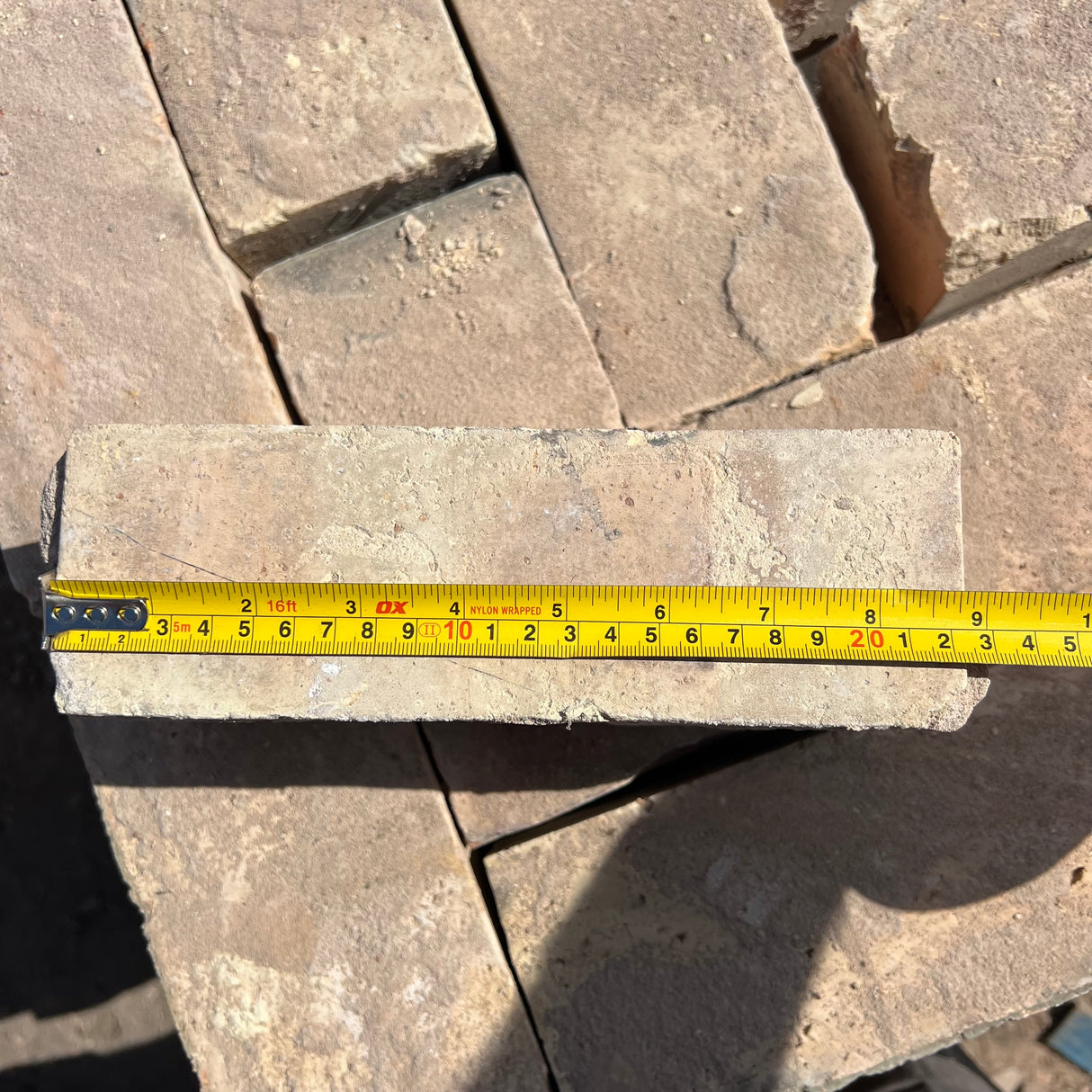 Reclaimed 73mm White Gault Bricks | Pack of 250 | Free Delivery