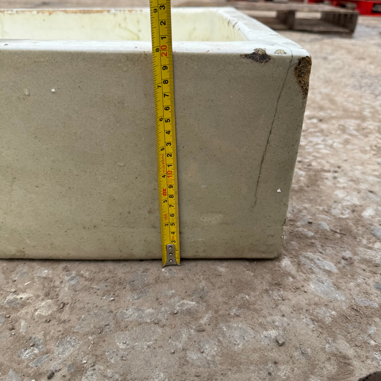 Reclaimed White Belfast Sink