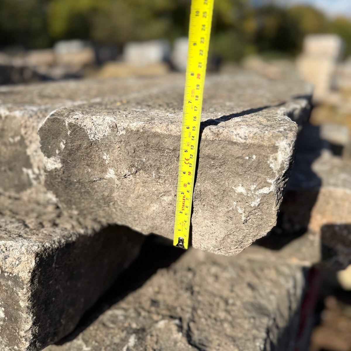 Reclaimed 12” x 6” Granite Kerbs