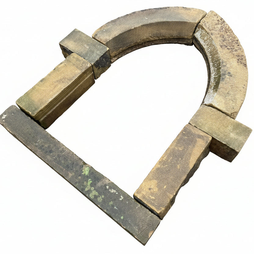 Reclaimed Gothic Stone Arch Window