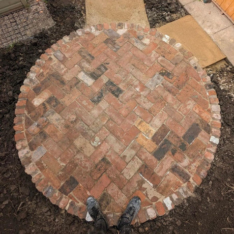 Reclaimed Clay Paving Bricks | Pack of 250 Bricks | Free Delivery - Reclaimed Brick Company