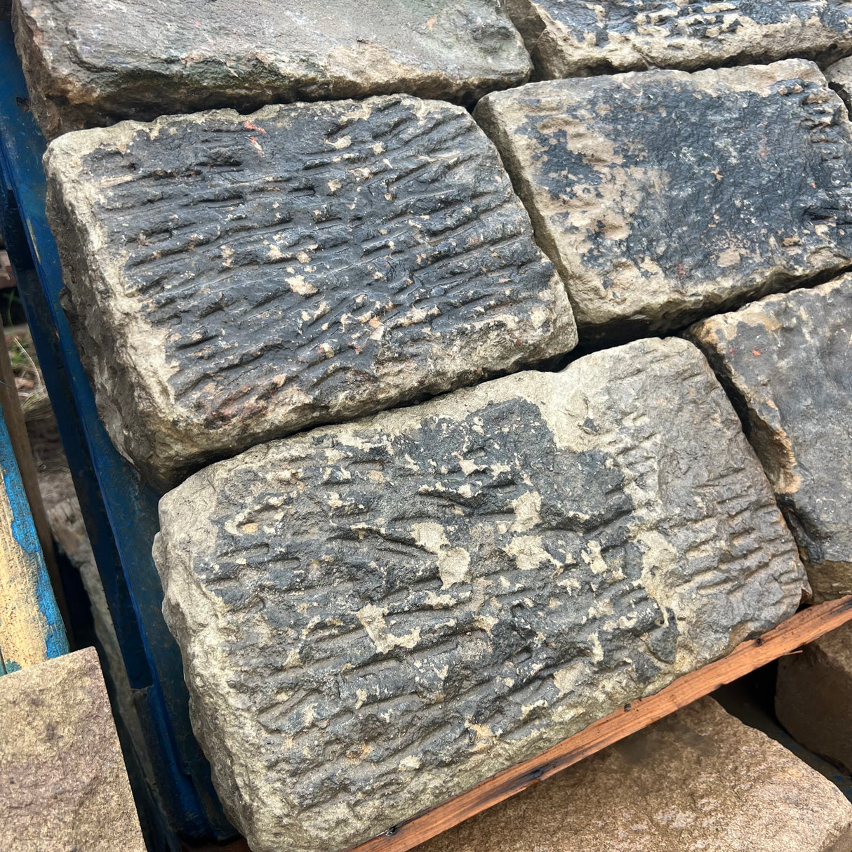 Reclaimed Punch Face Stone - Per SQM