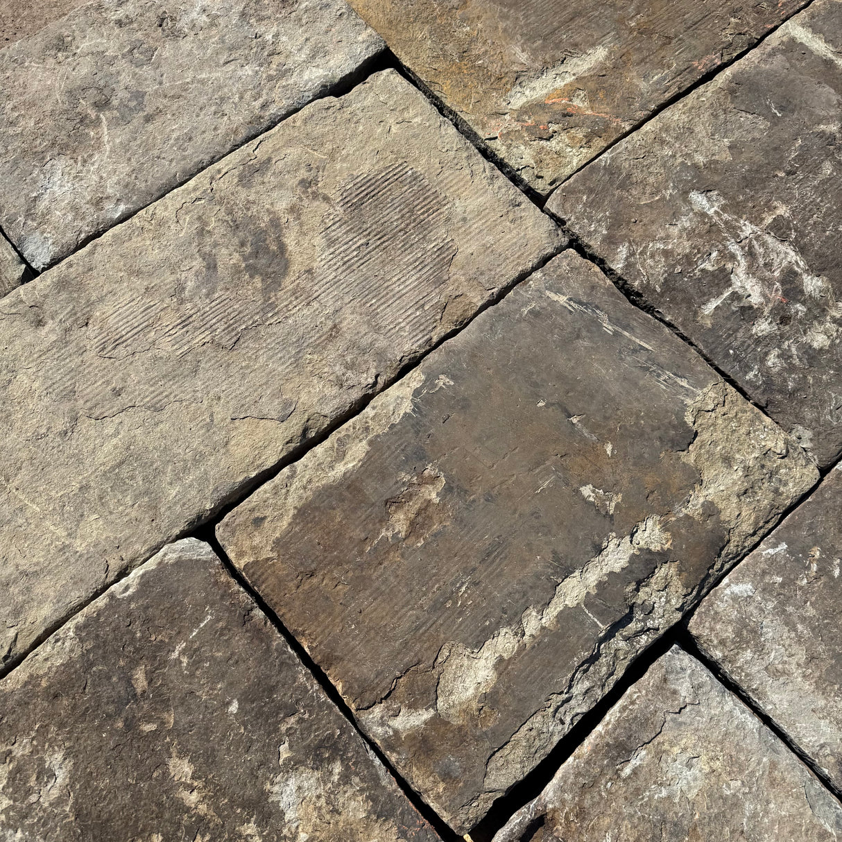 Reclaimed Yorkstone Mill Flag Paving - Per SQM