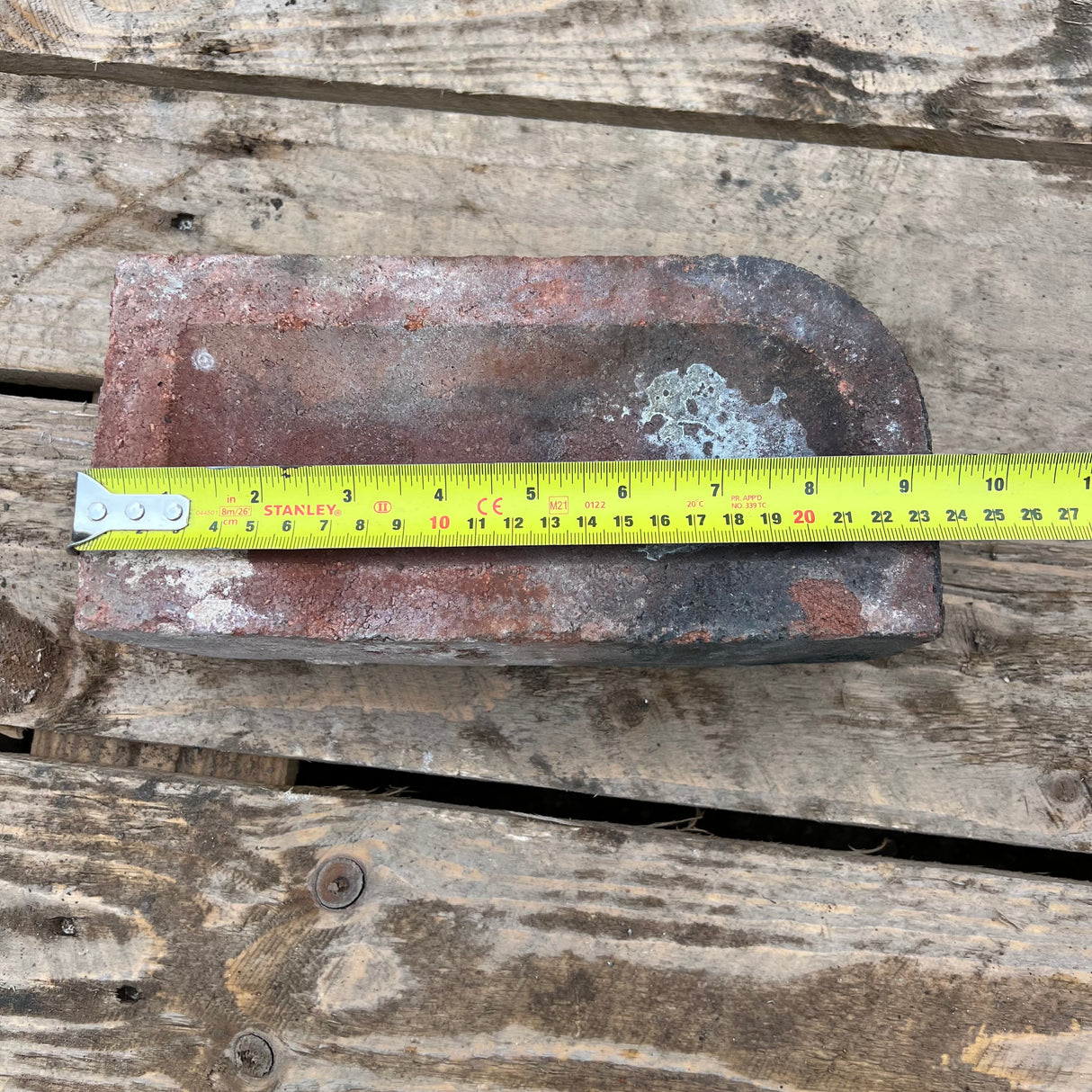 Reclaimed Imperial Bullnose Brick