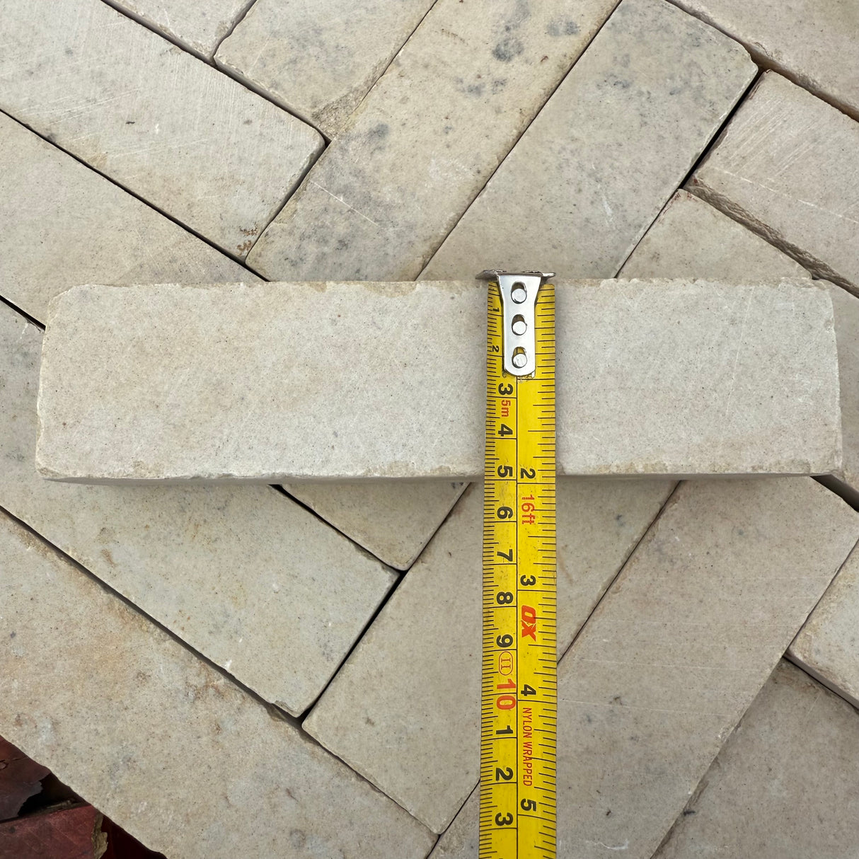 Beige Sandstone Stackers - 200mm x 50mm x 40mm - Per SQM