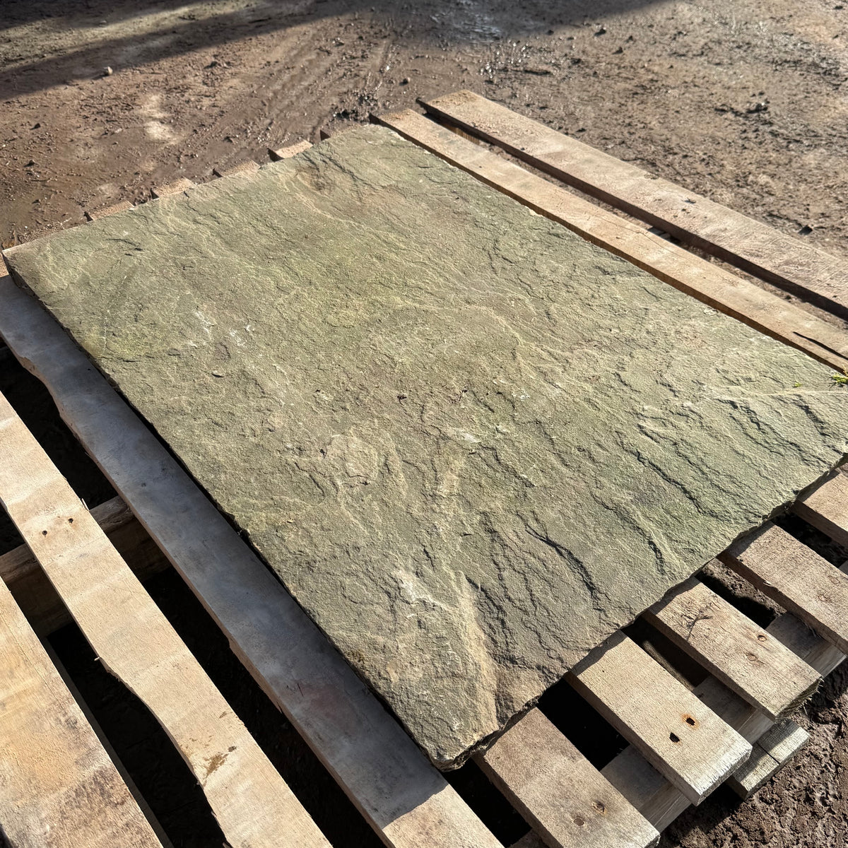 Reclaimed Stone Fireplace Hearth - 900mm x 600mm
