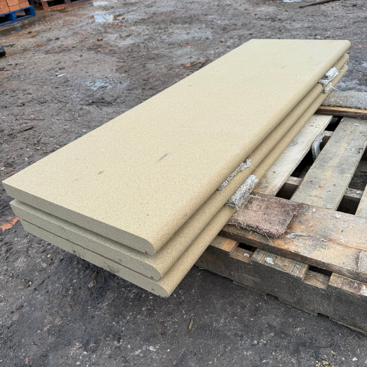 Natural Stone Bullnose Steps